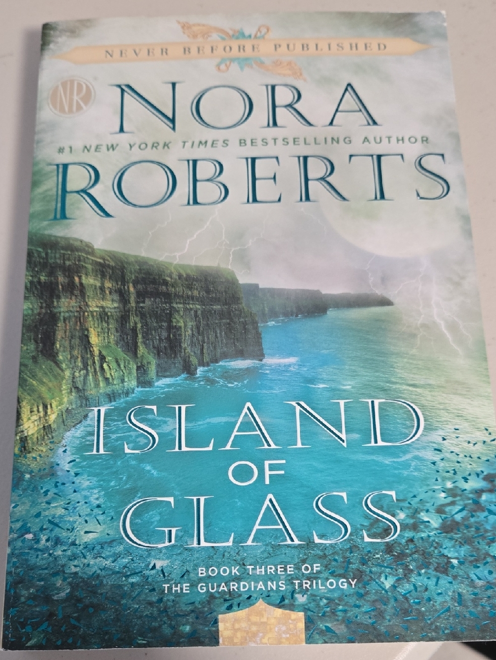 Nora Roberts "Island of Glass" Paperback Book. Book 3